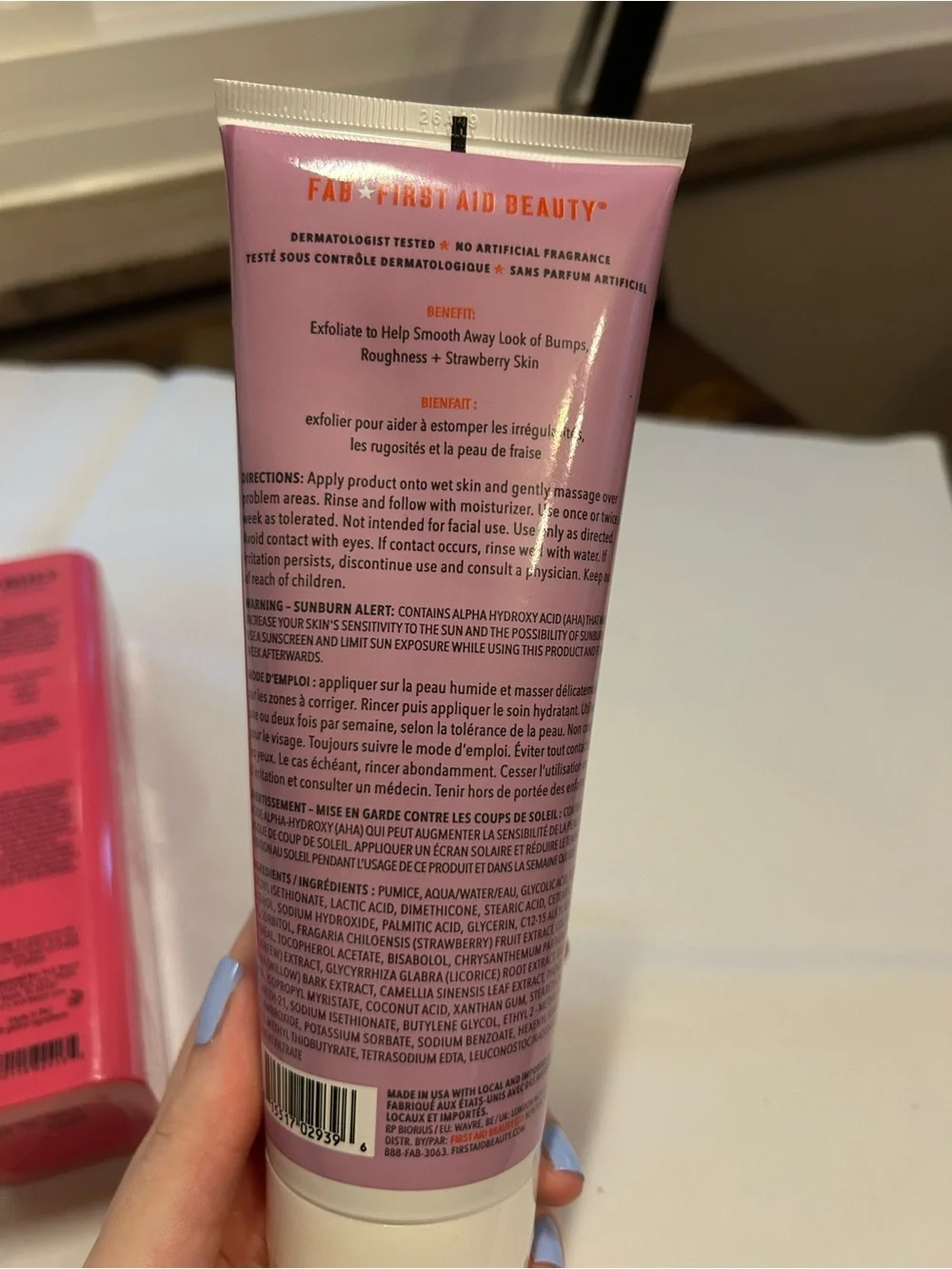 TRULY Pink Body Care Set with Pink & Red Accents